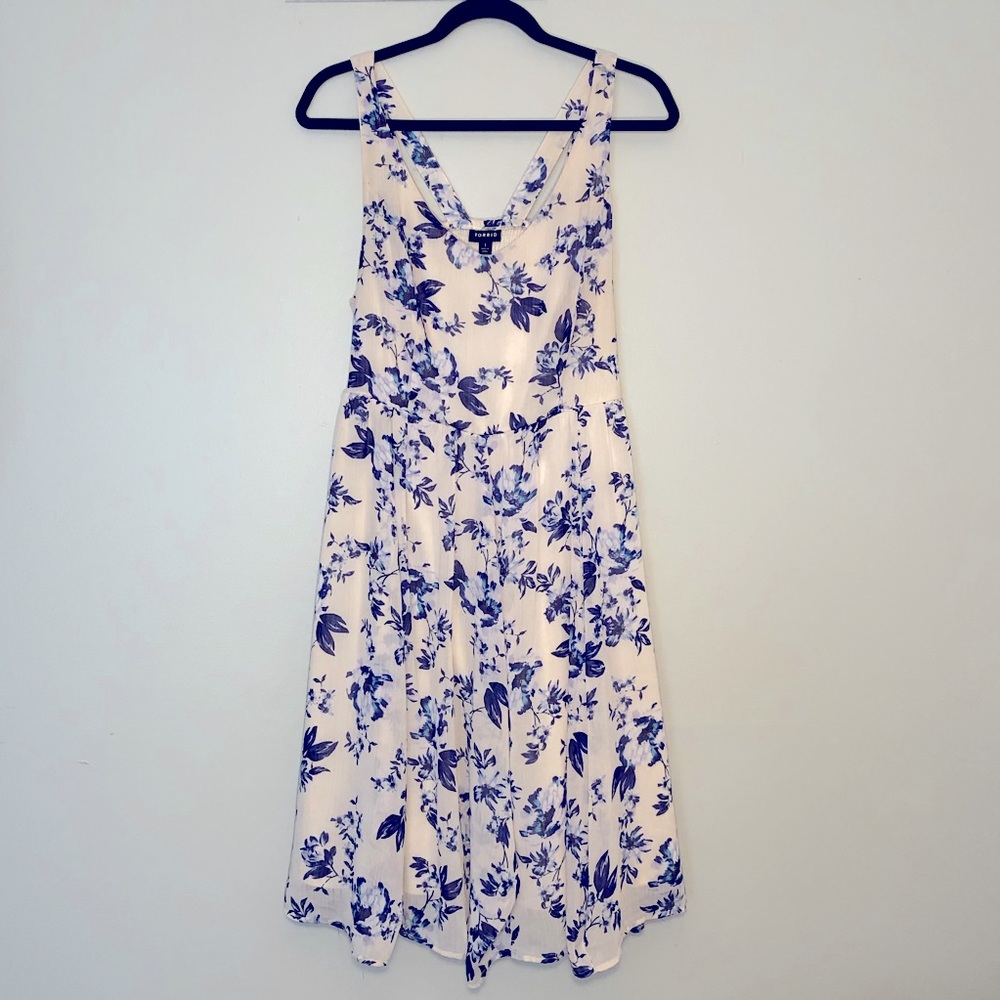 CHIFFON DRESS - Picture 2 of 4